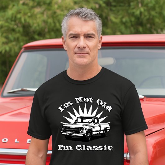 T-shirt Vintage 1967 Classic Pickup Anniversaire Modèle