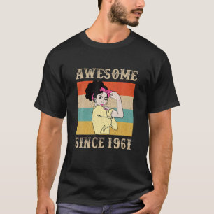 T-shirt Vintage 1967 Fait En 1967 55E Anniversaire Femmes