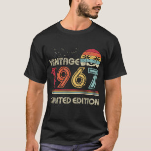 T-shirt Vintage 1967 Limited Edition 57e anniversaire