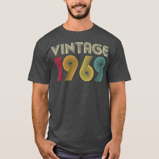 T-shirt Vintage 1969 52e anniversaire Cadeau classique Hom
