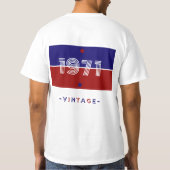 T-shirt VINTAGE 1971 (Dos)