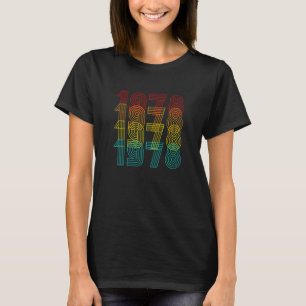 T-shirt Vintage 1978 T 44e anniversaire 44 ans