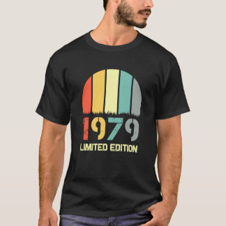 T-shirt Vintage 1979 Femmes Anniversaires 1979 Anniversair