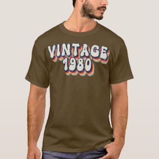 T-shirt Vintage 1980 1