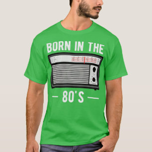 T-shirt Vintage 1980 Né dans les années 1980 80s Classic