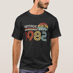 T-shirt Vintage 1982 41ème anniversaire à 41 ans Bd