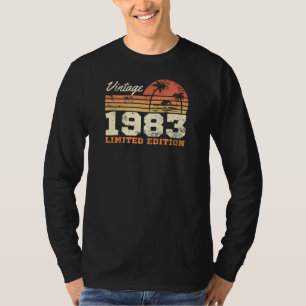 T-shirt Vintage 1983 Limited Edition 41e anniversaire