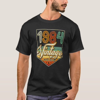T-shirt Vintage 1984 39e anniversaire Cadeau Limited Editi