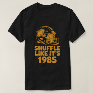 T-shirt vintage 1985 typographie Football Shuffle