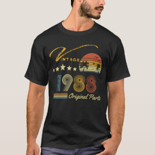 T-shirt Vintage 1988 - 33e anniversaire