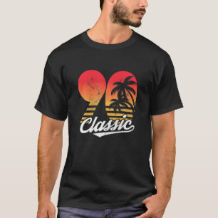 T-shirt Vintage 1990 Beach, 30 Anniversaire Cadeau