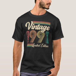 T-shirt Vintage 1991 32 ans 32e anniversaire