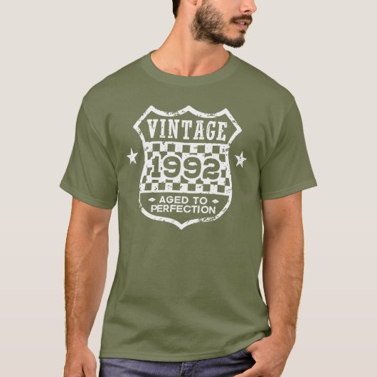 T-shirt Vintage 1992 (Devant)