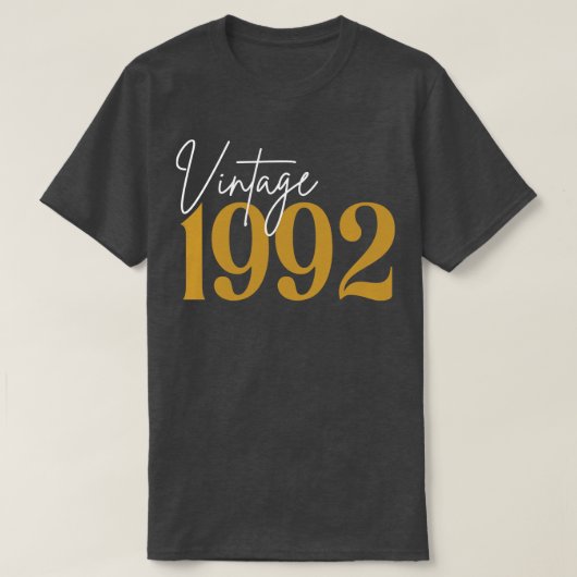 T-shirt Vintage 1992 (Design devant)
