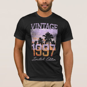 T-shirt Vintage 1997 25 ans 25e anniversaire