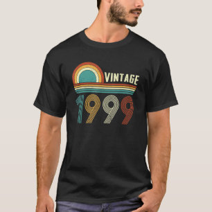 T-shirt Vintage 1999 23e anniversaire Décoration 23 ans Ol