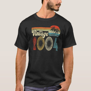 T-shirt Vintage 2004 Né En 2004 19e Anniversaire 19 Année
