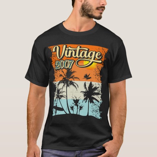 T-shirt Vintage 2007 (Devant)