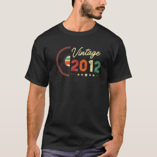 T-shirt Vintage 2012 T S Record Joué Tournant 10 Ans Ol