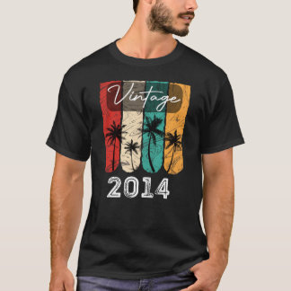 T-shirt Vintage 2014 nés en 2014 amis