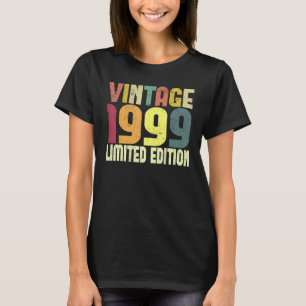 T-shirt Vintage 24 Décorations d'anniversaire Hommes 24e A