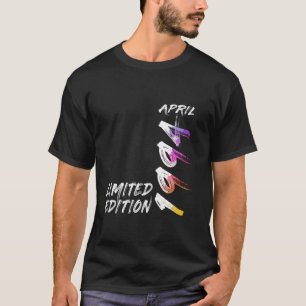 T-shirt Vintage 30 Anniversaire I Edition Limitée Avril 19