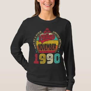 T-shirt Vintage 32ème anniversaire stupéfiant depuis novem