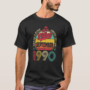 T-shirt Vintage 32ème anniversaire stupéfiant depuis septe