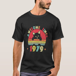 T-shirt Vintage 43e anniversaire Incroyable depuis 1979 Ré