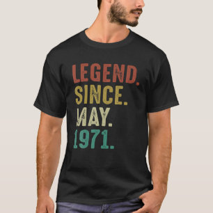T-shirt Vintage 50 Ans Cadeaux Anniversaire Légende depuis