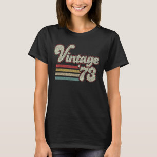 T-shirt Vintage 50e anniversaire 1973 Rétro 50 e ans B