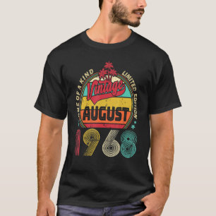 T-shirt Vintage 54ème anniversaire stupéfiant depuis août 