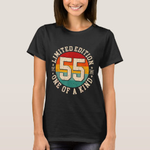 T-shirt vintage 55 ans édition limitée 55ème 1971