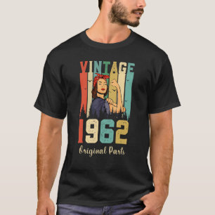 T-shirt Vintage 60ème Anniversaire T Chemise Fabriquée En
