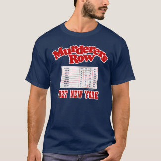 T-shirt Vintage 80s 1927 Murderers Row New York