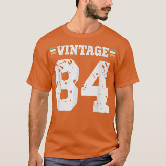 T-shirt Vintage 84 ans Joyeux 84e anniversaire Sports amus