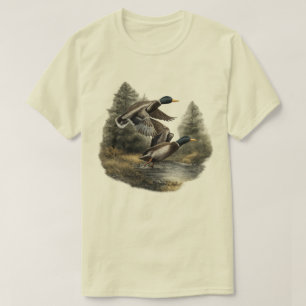 T-shirt Vintage 90s Canards colverts Rustic Cabincore