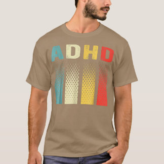 T-shirt Vintage ADHD Autism Mental Health Awareness 