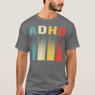 T-shirt Vintage Adhd Autism Mental Health Awareness 6737 
