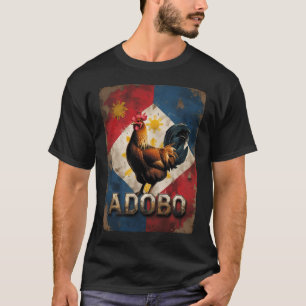 T-Shirt Vintage Adobo de Poulet Fierté Pinoy