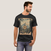 T-shirt vintage Adventure Compass (Devant entier)