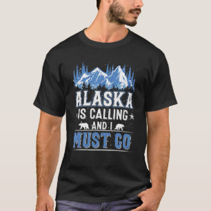T-shirt Vintage Alaska Appelle Hommes Femmes Vêtements