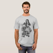 T-shirt Vintage Alice Boire moi (Devant entier)