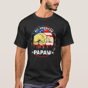 T-shirt Vintage All American Papaw 4 juillet Patriotique U