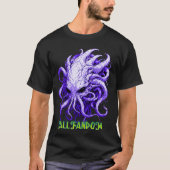 T-Shirt Vintage Allfandom Alien Wizard (Devant)
