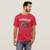 T-shirt Vintage American Construit Classic Hotrods Véritab (Devant entier)
