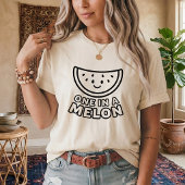 T-shirt vintage amusant pastèque pour l'été