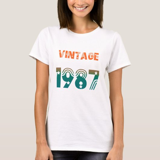 T-shirt vintage année 1987 🔥 (Devant)
