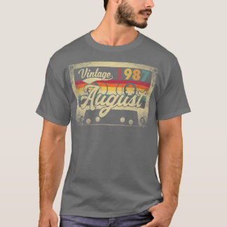 T-shirt Vintage août 1987 35e anniversaire Cadeau Retro 35