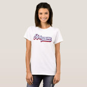 T-shirt Vintage Arkansas rouge blanc et bleu (Devant entier)